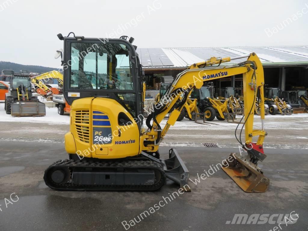 Komatsu PC 26 MR-5 Mini ekskavatori < 7 t