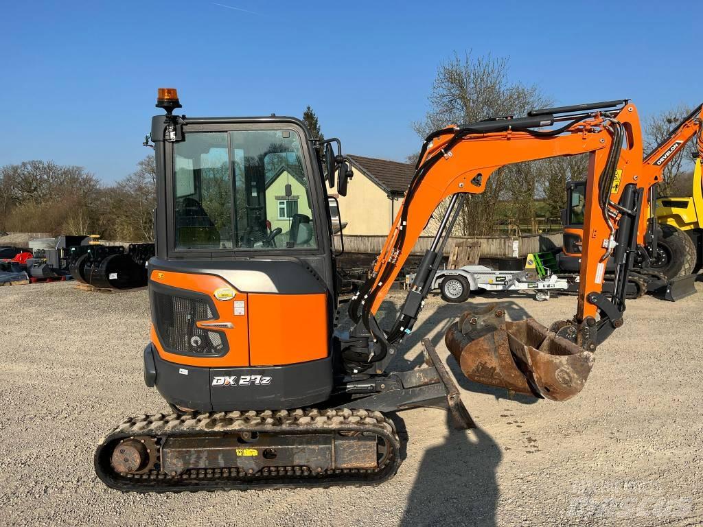 Doosan DX27z-7 Mini ekskavatori < 7 t