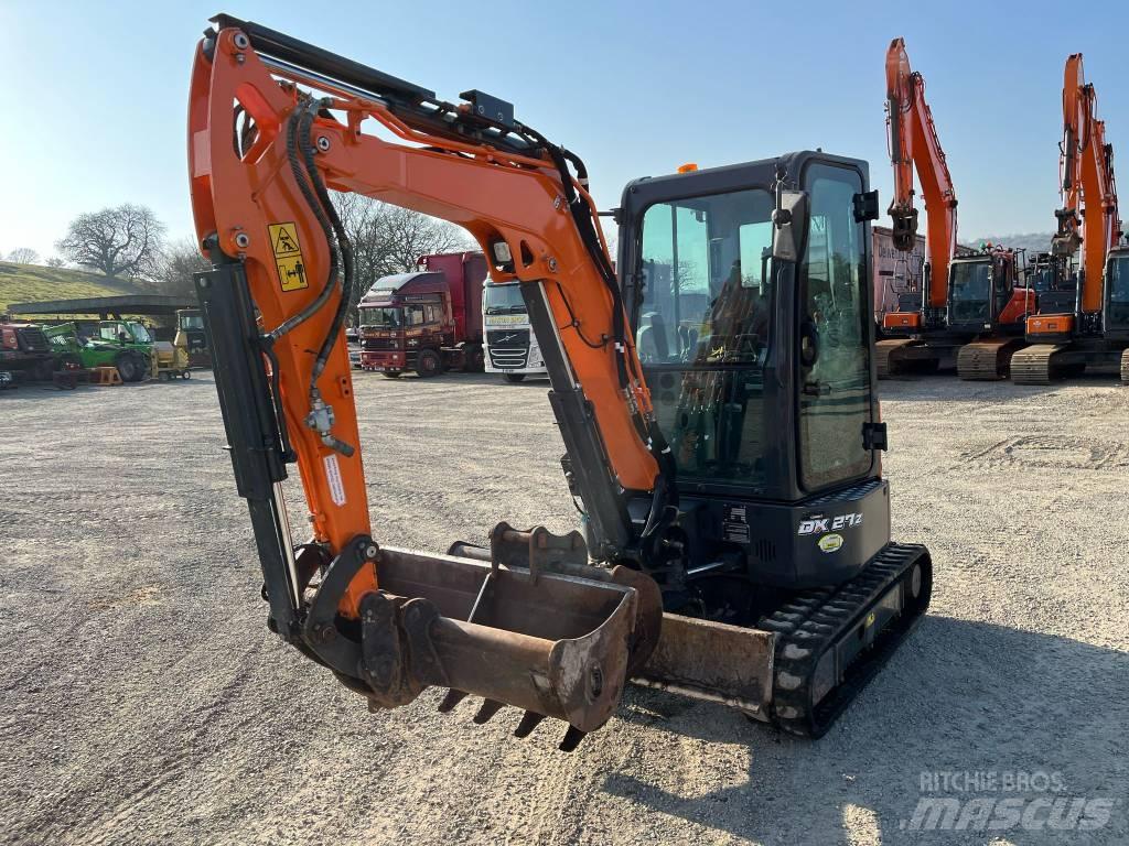 Doosan DX27z-7 Mini ekskavatori < 7 t