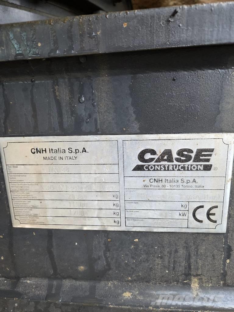 CASE WX 188 Īpašie ekskavatori