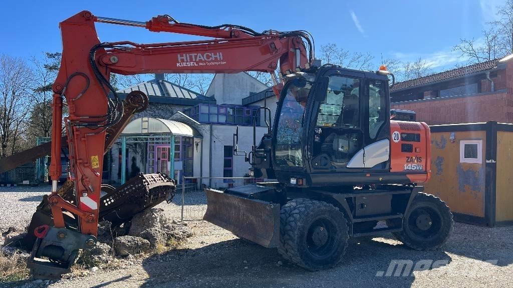 Hitachi ZX 145 W-6 Ekskavatori uz riteņiem