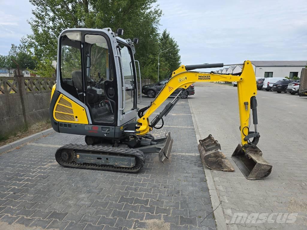 Wacker Neuson ET18 Mini ekskavatori < 7 t