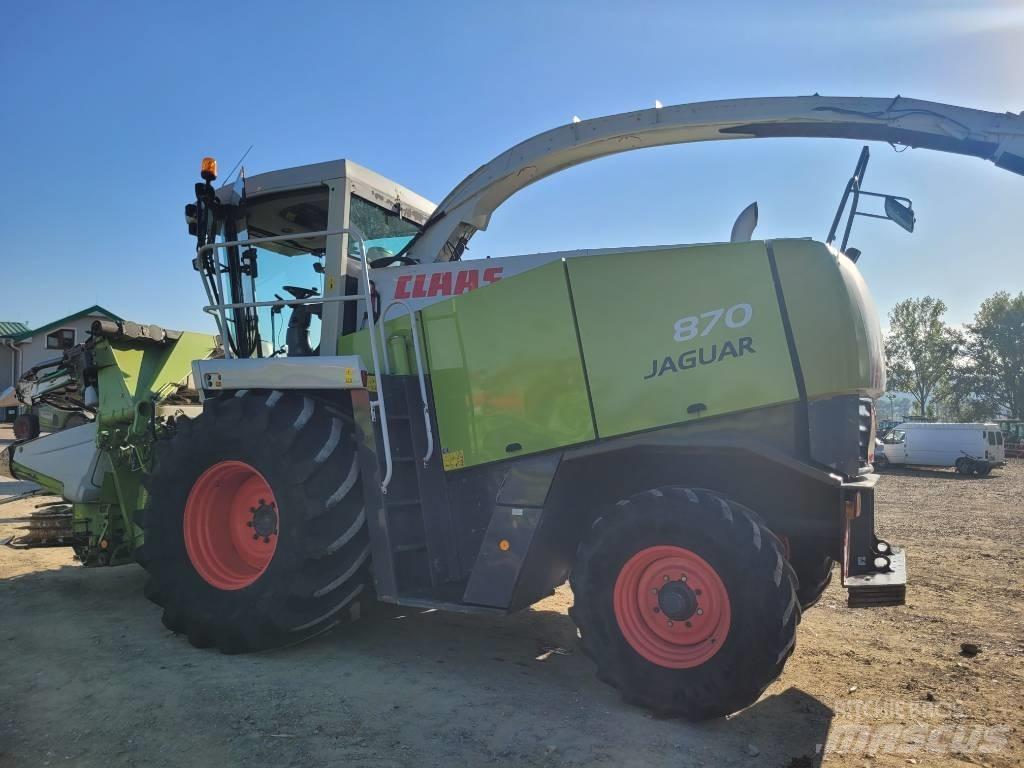 CLAAS Jaguar 870 Lopbarības novācēji
