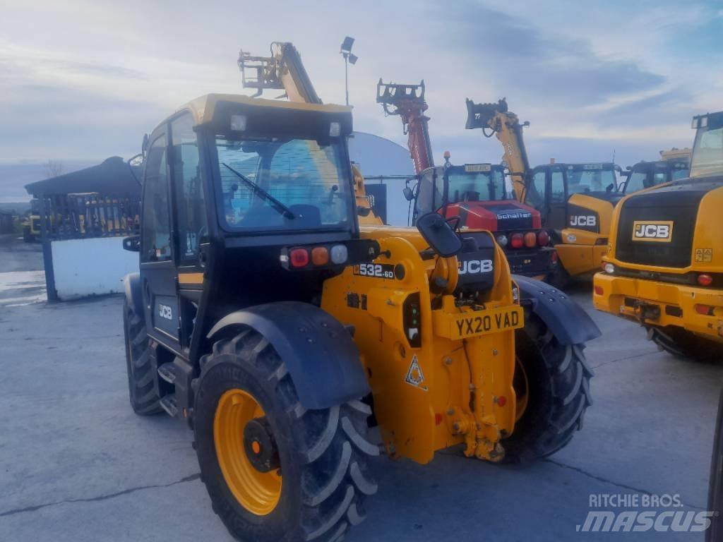 JCB 532-60 Teleskopiskie manipulatori