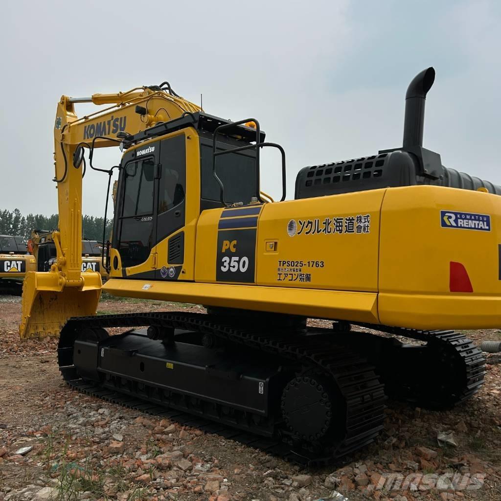 Komatsu 350-8 Kāpurķēžu ekskavatori