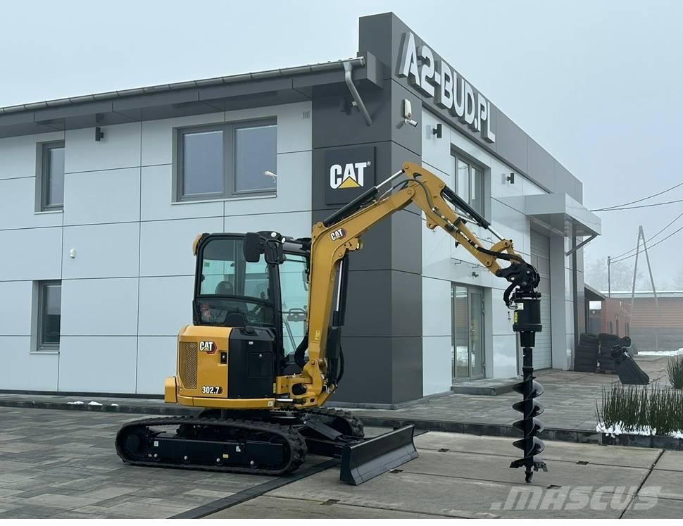CAT 302.7 CR Mini ekskavatori < 7 t