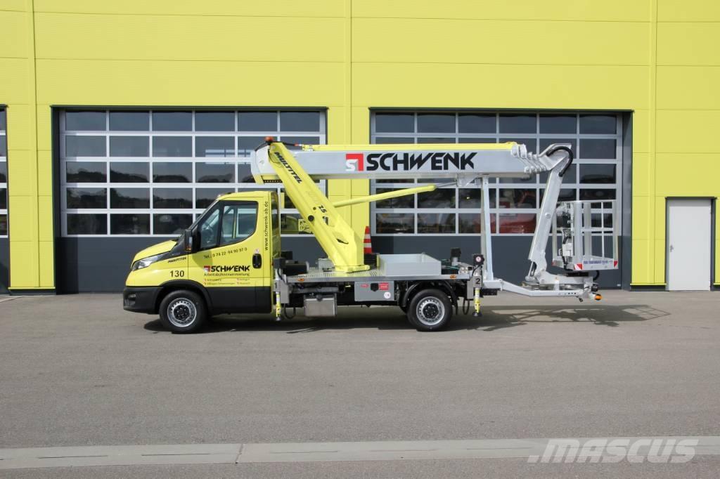 Multitel MJE 250 3.5 Pacēlāji uz automašīnas bāzes