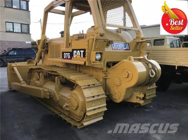 CAT D 7 G Kāpurķēžu buldozeri