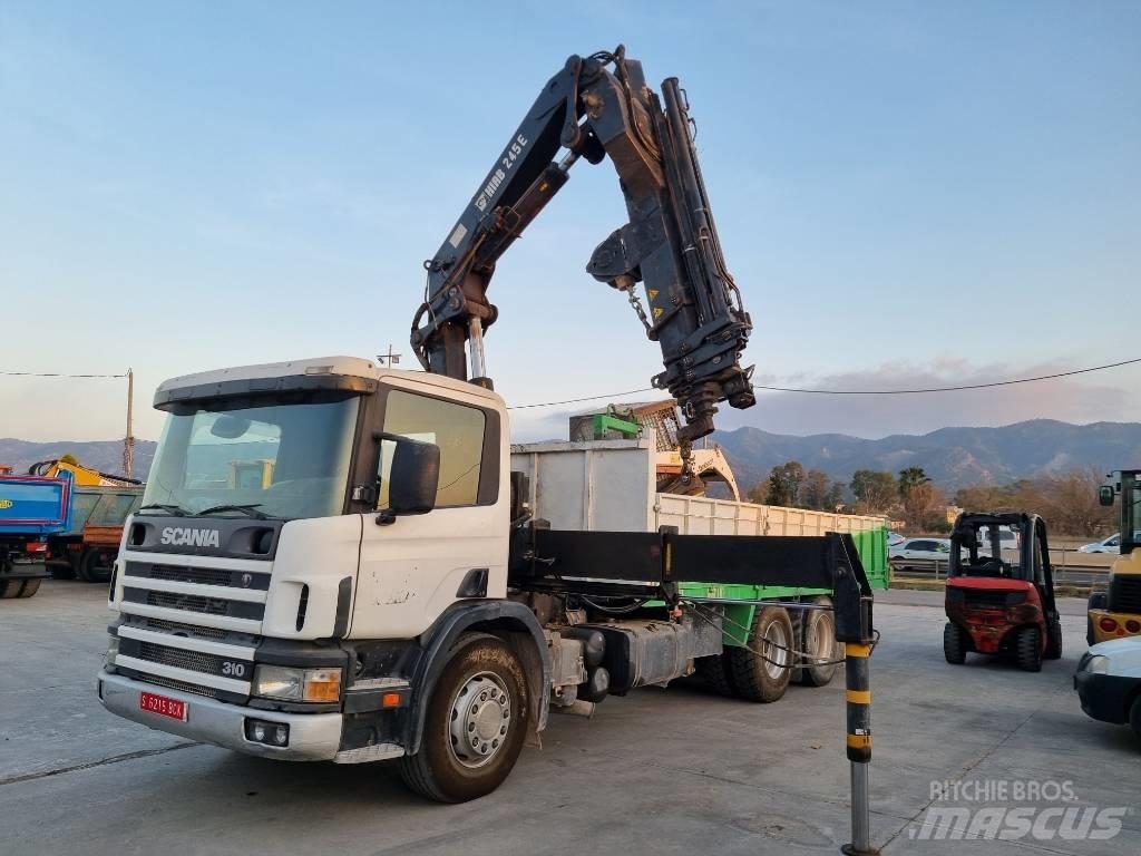 Scania P 94 GB Smagās mašīnas ar celtni
