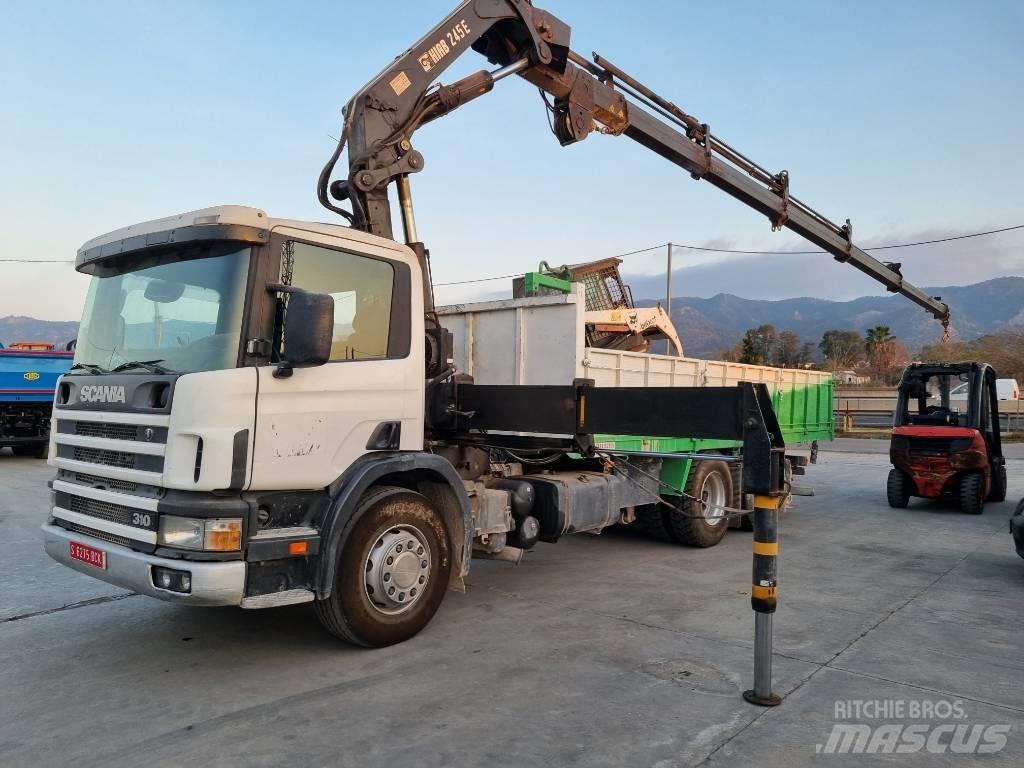 Scania P 94 GB Smagās mašīnas ar celtni