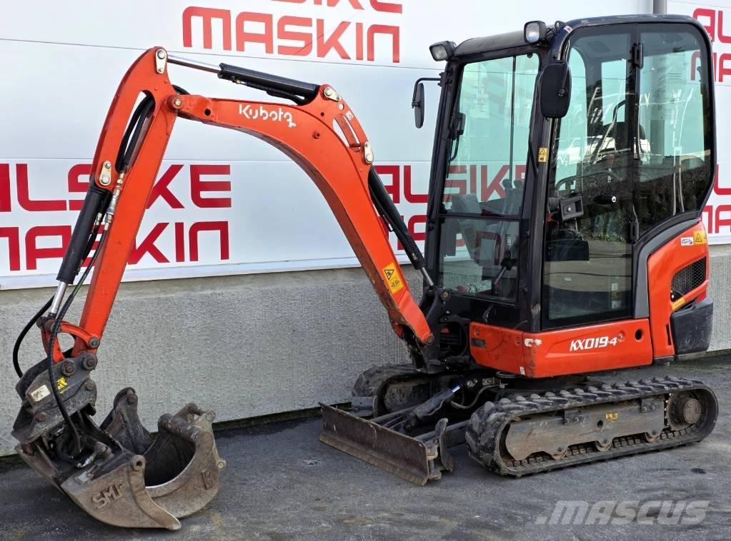 Kubota KX 019-4 Mini ekskavatori < 7 t