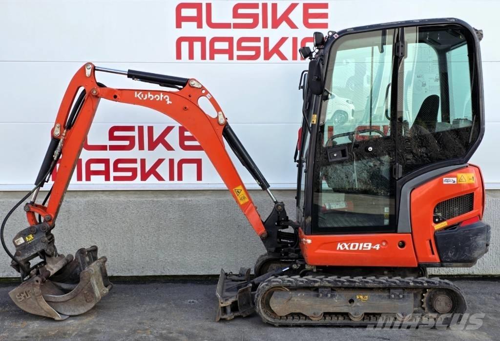 Kubota KX 019-4 Mini ekskavatori < 7 t