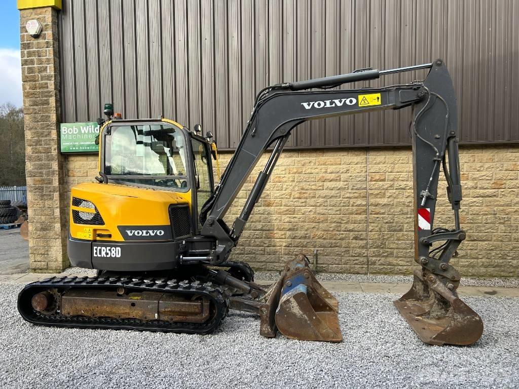 Volvo ECR58D Mini ekskavatori < 7 t