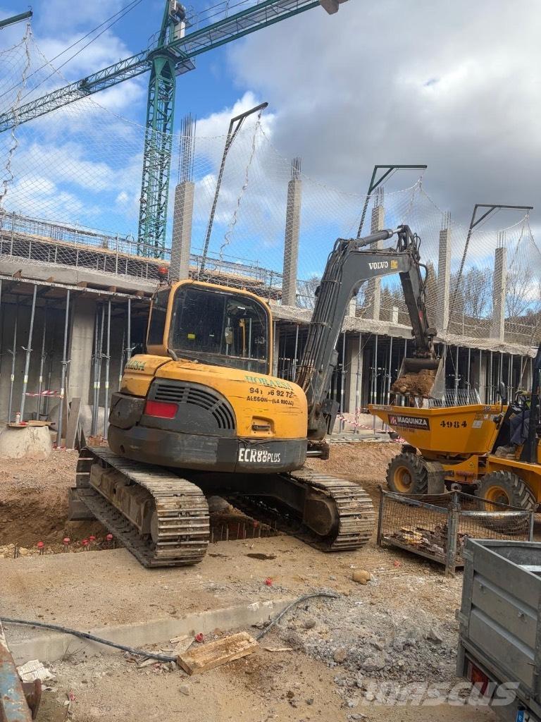 Volvo ECR 88 PLUS Vidēja lieluma ekskavatori 7 t - 12 t