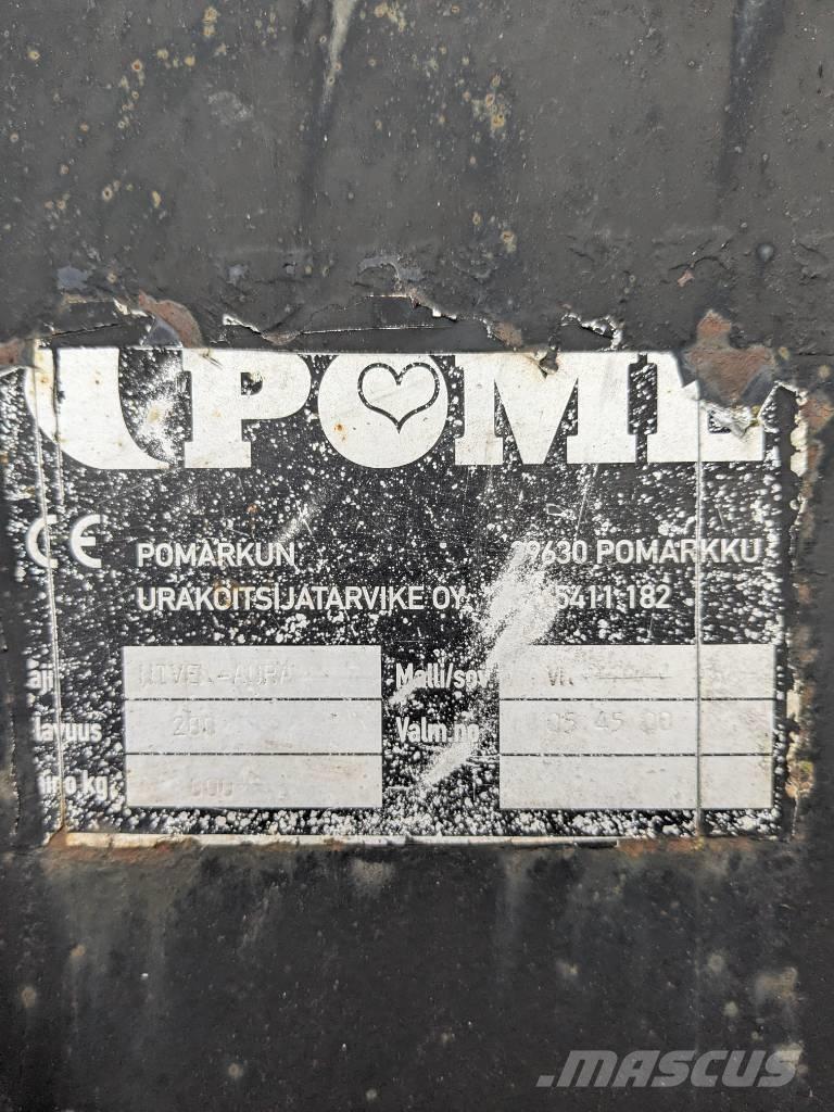 Pome Nivel Aura 280 Sniega naži un tīrītāji