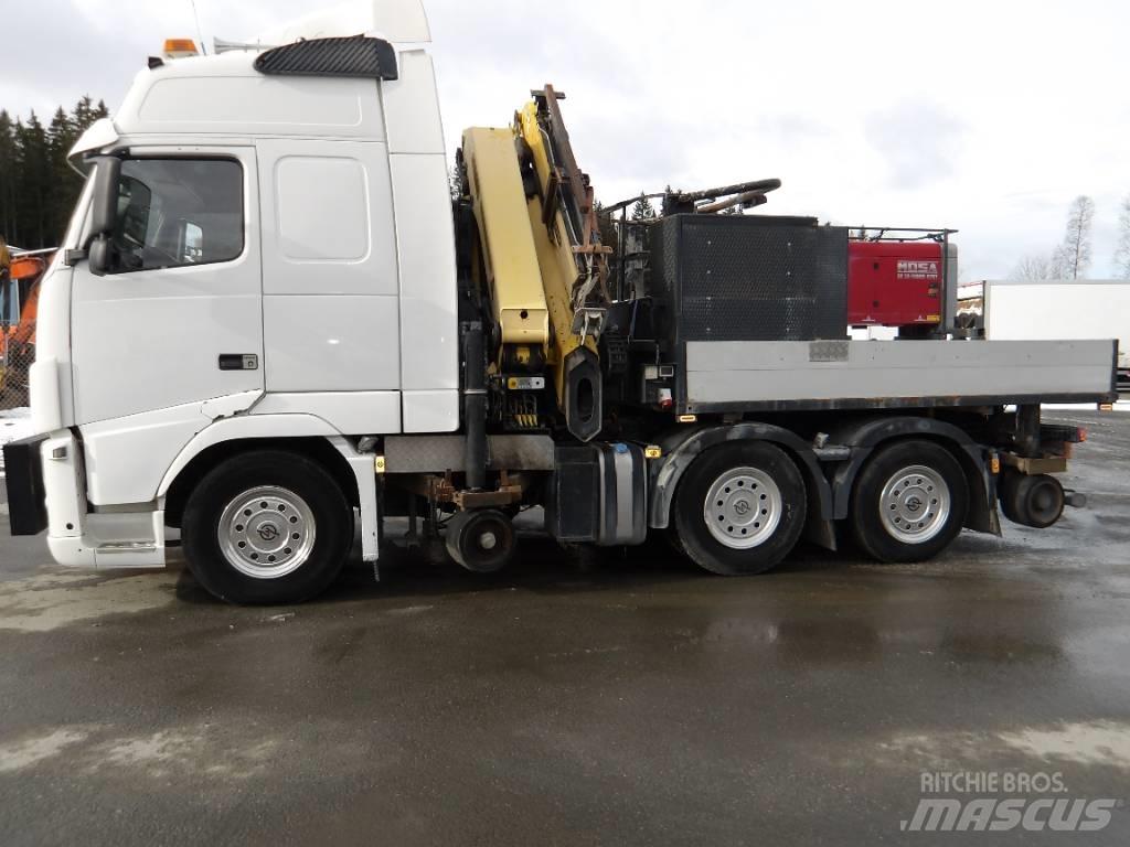 Volvo FH 13 6x2 Smagās mašīnas ar celtni