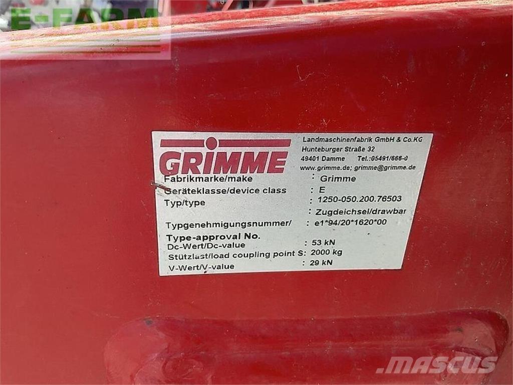Grimme 85-55 Kartupeļu novākšanas kombaini