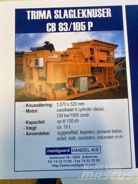 Trima CB 83/105P Drupinātāji