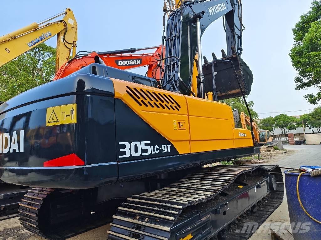 Hyundai R305LC-9T Kāpurķēžu ekskavatori
