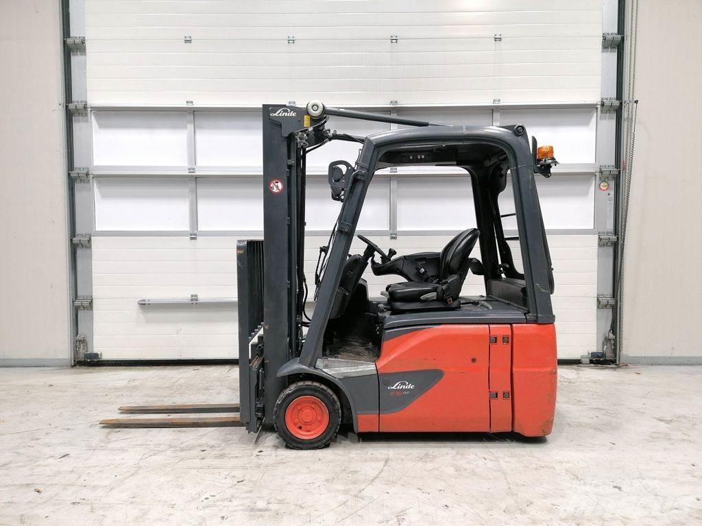 Linde E16-02 Elektriskie iekrāvēji