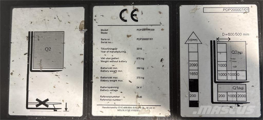 Atlet PDP200 Pašgājēji krautnētāji