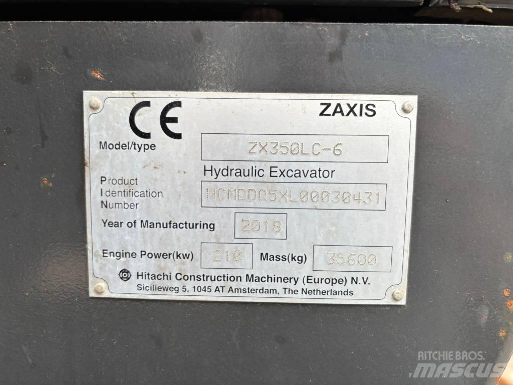 Hitachi ZX 350 LC-6 Kāpurķēžu ekskavatori