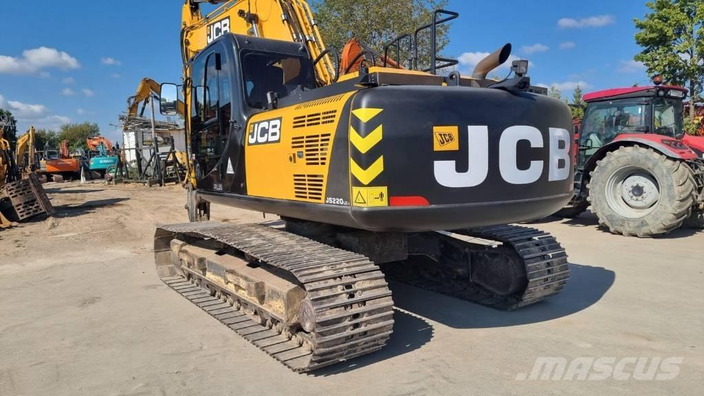 JCB JS 220 Plus Kāpurķēžu ekskavatori