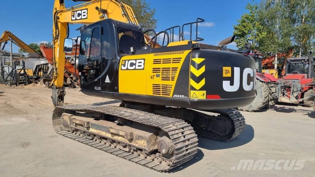 JCB JS 220 Plus Kāpurķēžu ekskavatori