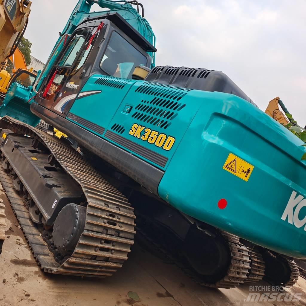 Kobelco SK 350 Kāpurķēžu ekskavatori