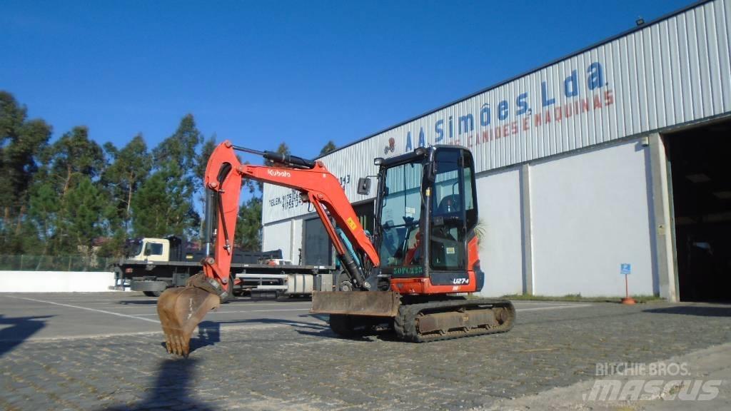 Kubota U 27-4 Mini ekskavatori < 7 t