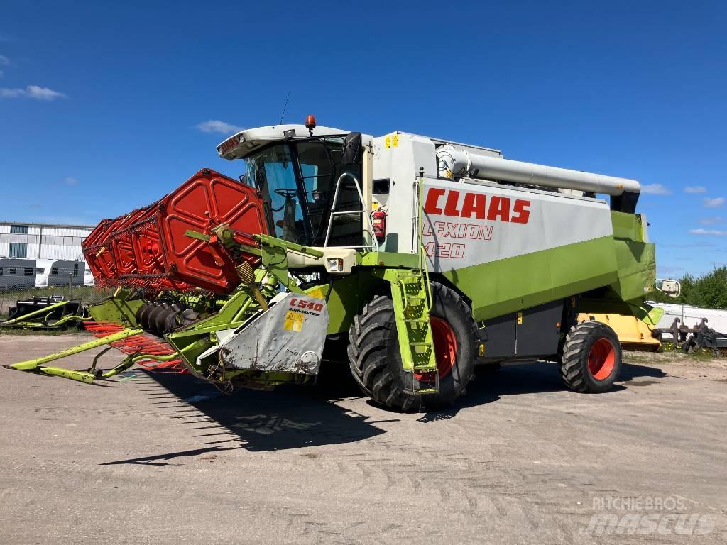CLAAS Lexion 420 Ražas novākšanas kombaini