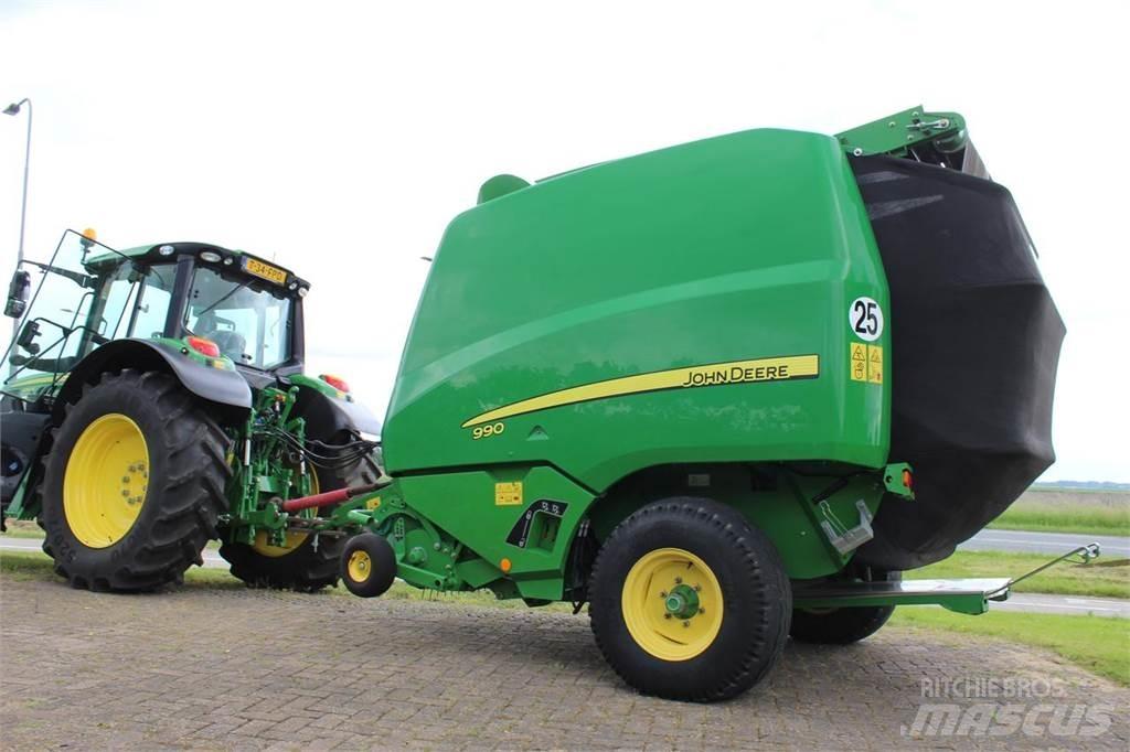 John Deere 990 Rituļu preses