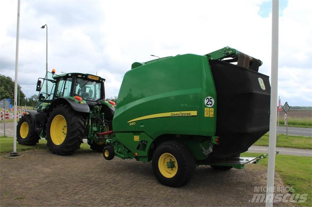 John Deere 990 Rituļu preses