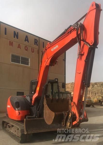 Kubota KX080-4 Vidēja lieluma ekskavatori 7 t - 12 t