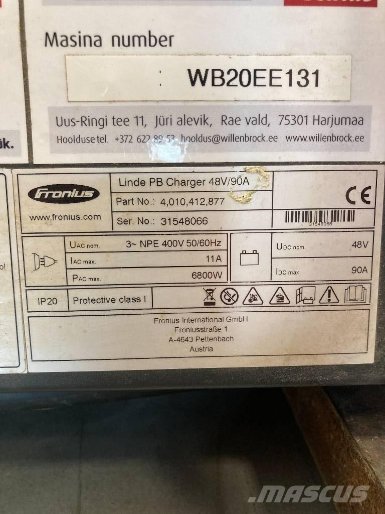 Linde E 16 P Elektriskie iekrāvēji