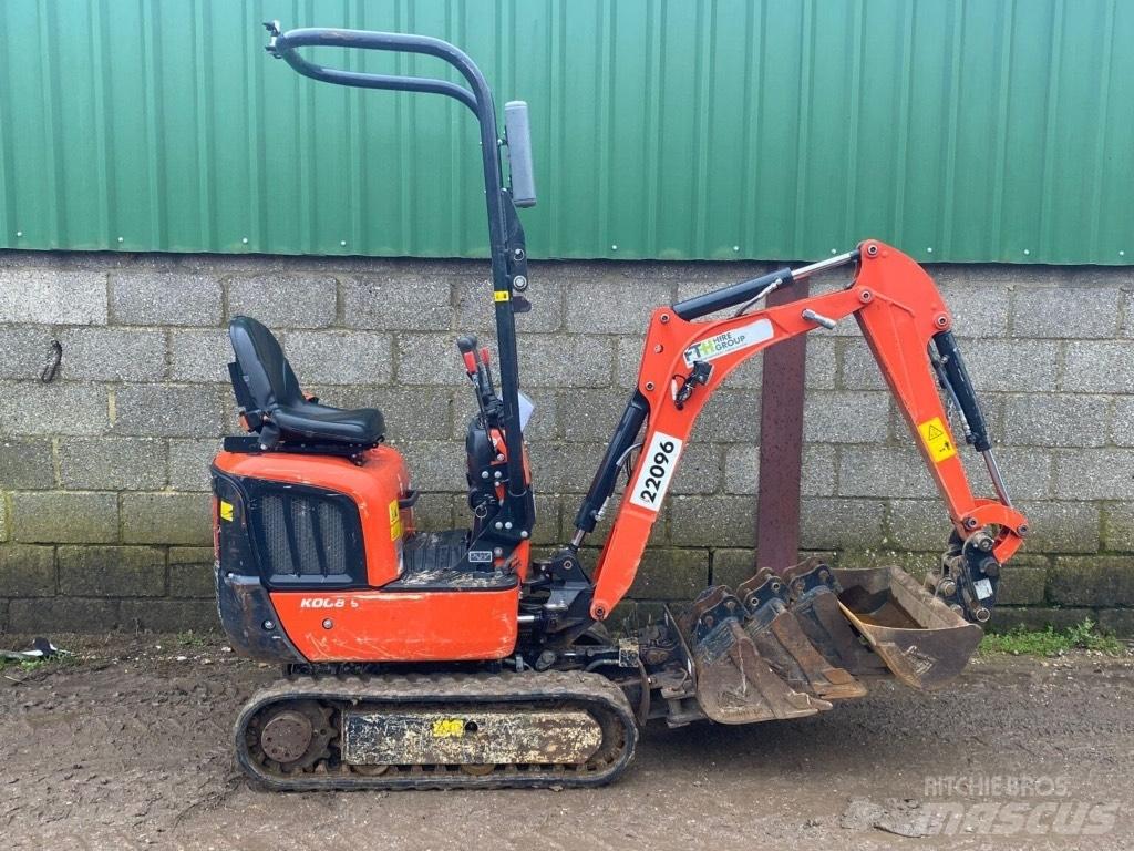 Kubota K008-5 Mini ekskavatori < 7 t