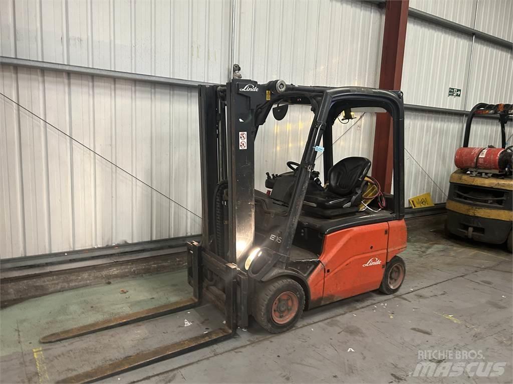 Linde E16P-01 Elektriskie iekrāvēji