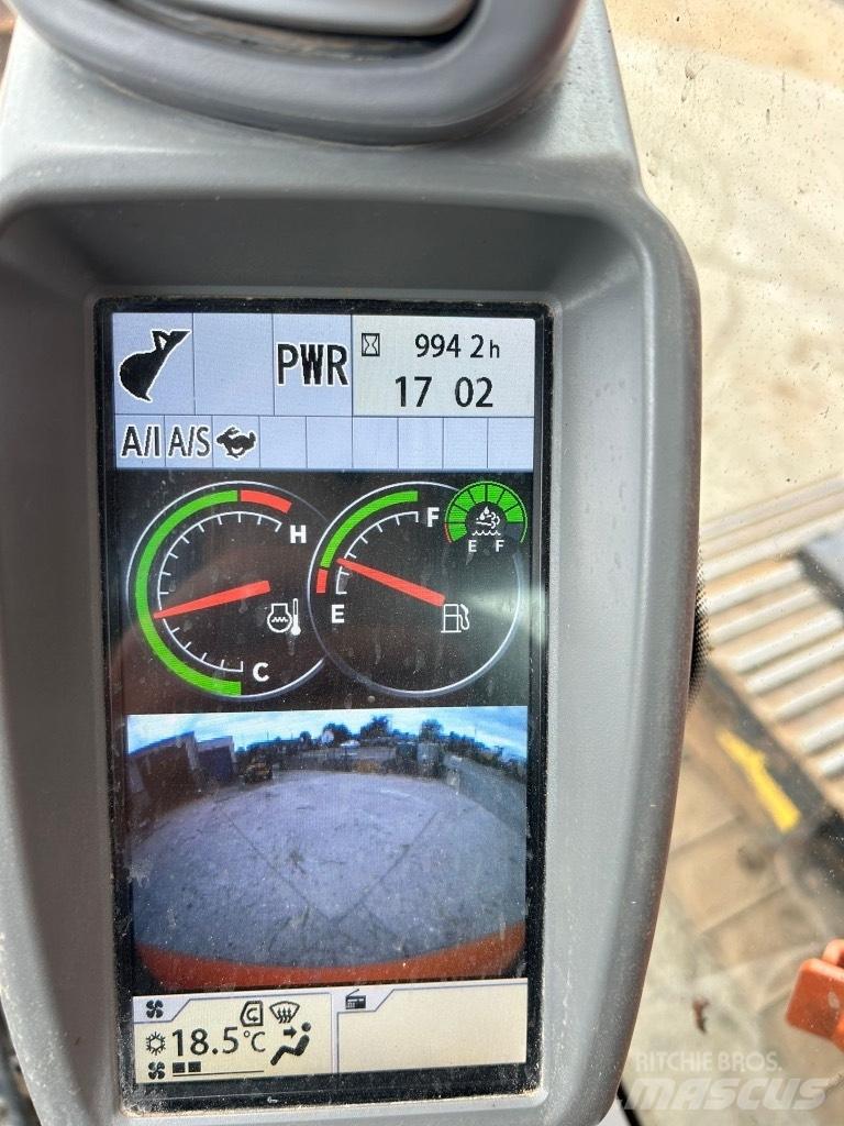 Hitachi ZX135 US-6 Kāpurķēžu ekskavatori