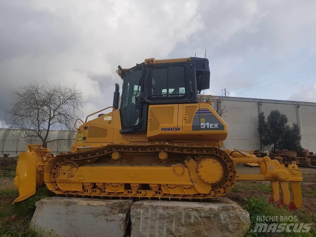 Komatsu D 51 EX-22 Kāpurķēžu buldozeri