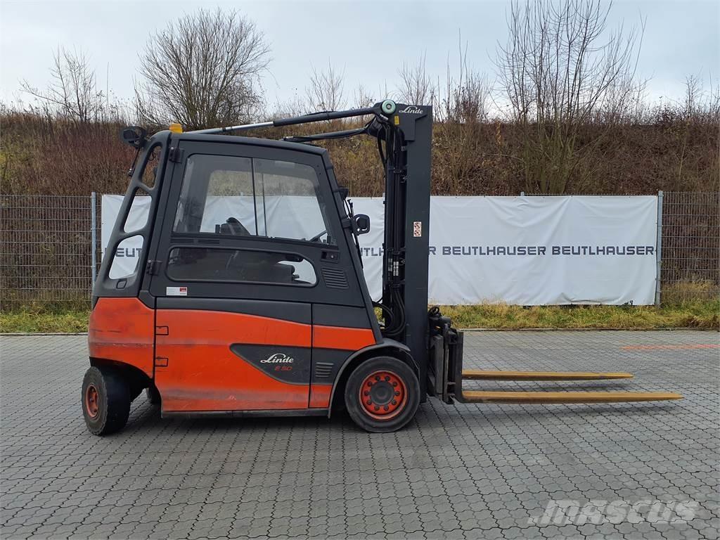 Linde E50HL Elektriskie iekrāvēji