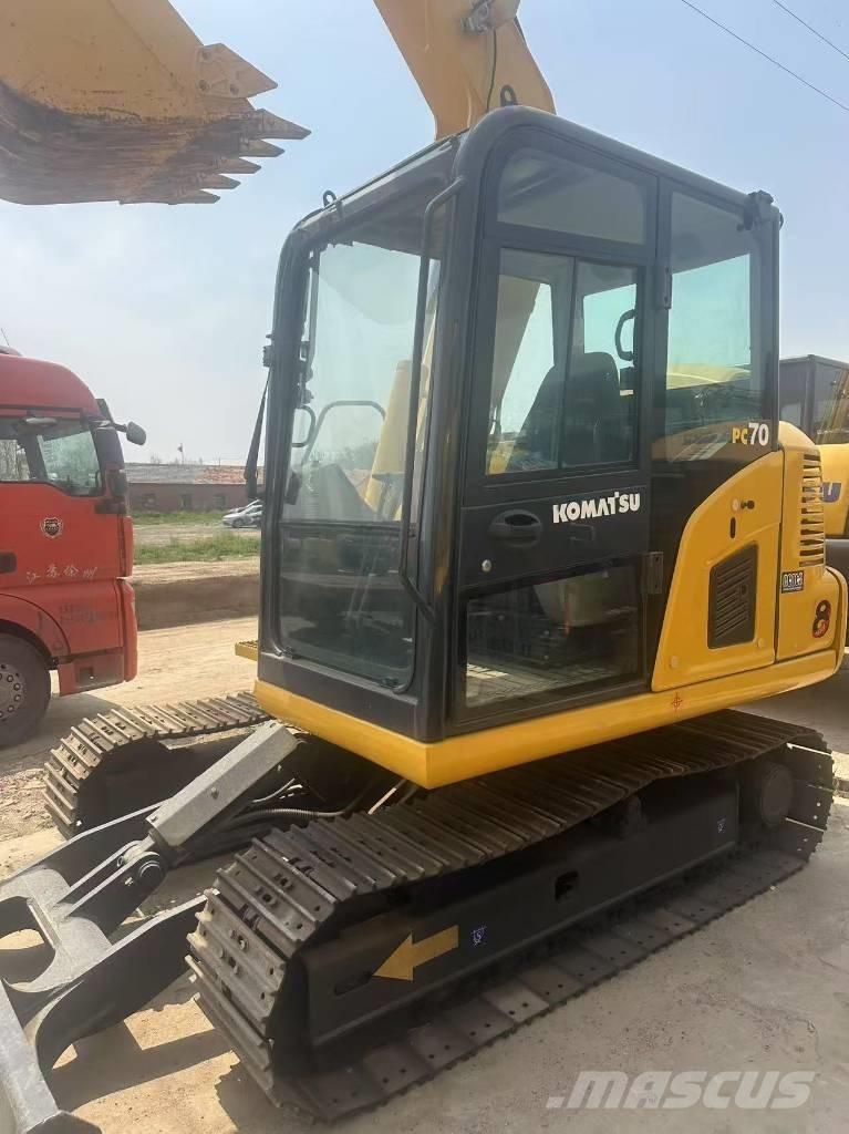 Komatsu PC 70 Kāpurķēžu ekskavatori