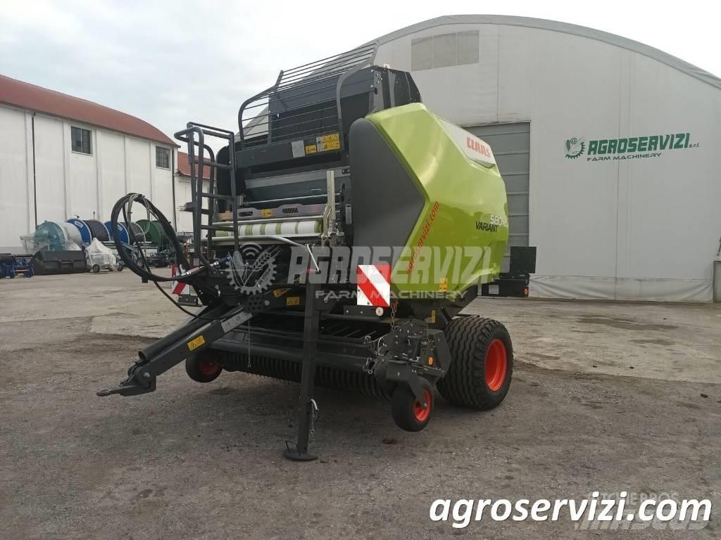 CLAAS Variant 580 RC Rituļu preses
