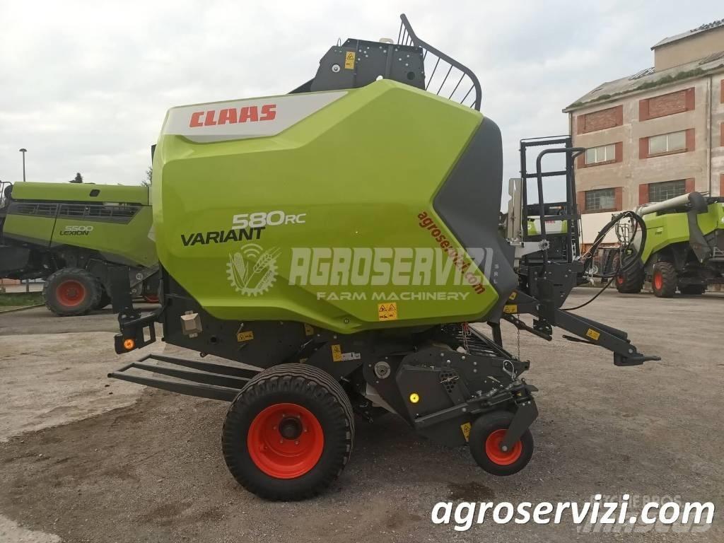 CLAAS Variant 580 RC Rituļu preses