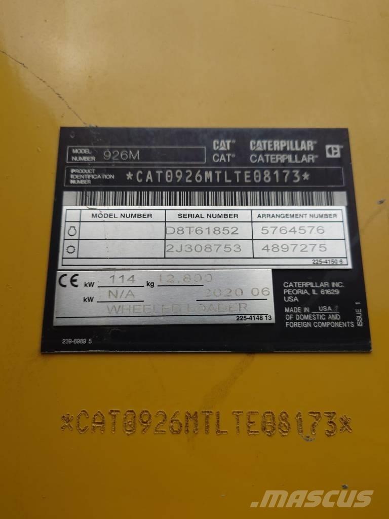 CAT 926 M Iekrāvēji uz riteņiem