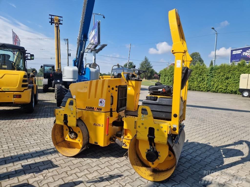 Ammann AV 26-2 Divvalču grunts veltņi
