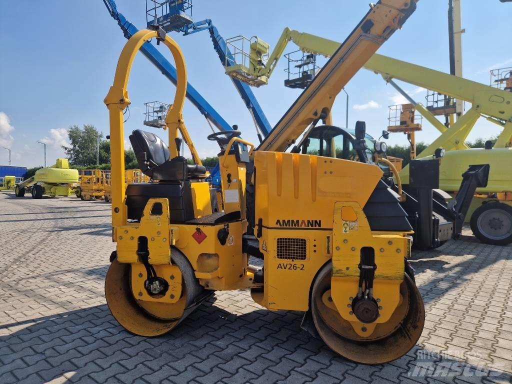 Ammann AV 26-2 Divvalču grunts veltņi