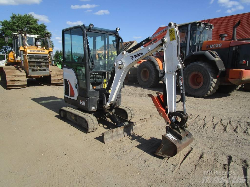 Bobcat E 19  V Mini ekskavatori < 7 t