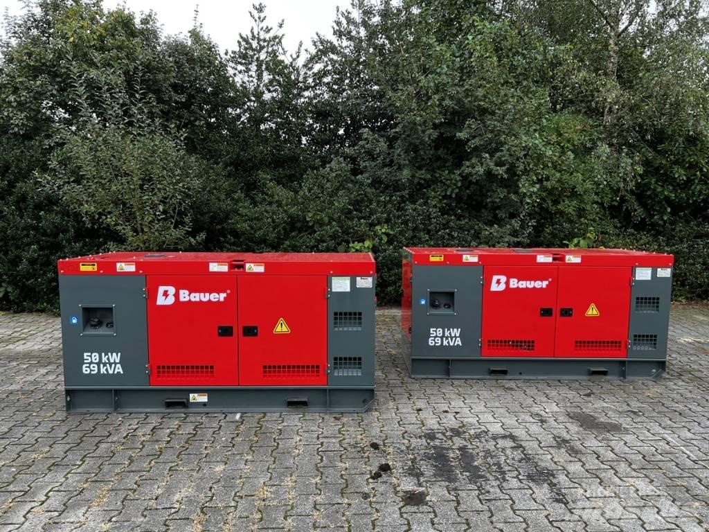 Bauer 69 KVA Dīzeļģeneratori