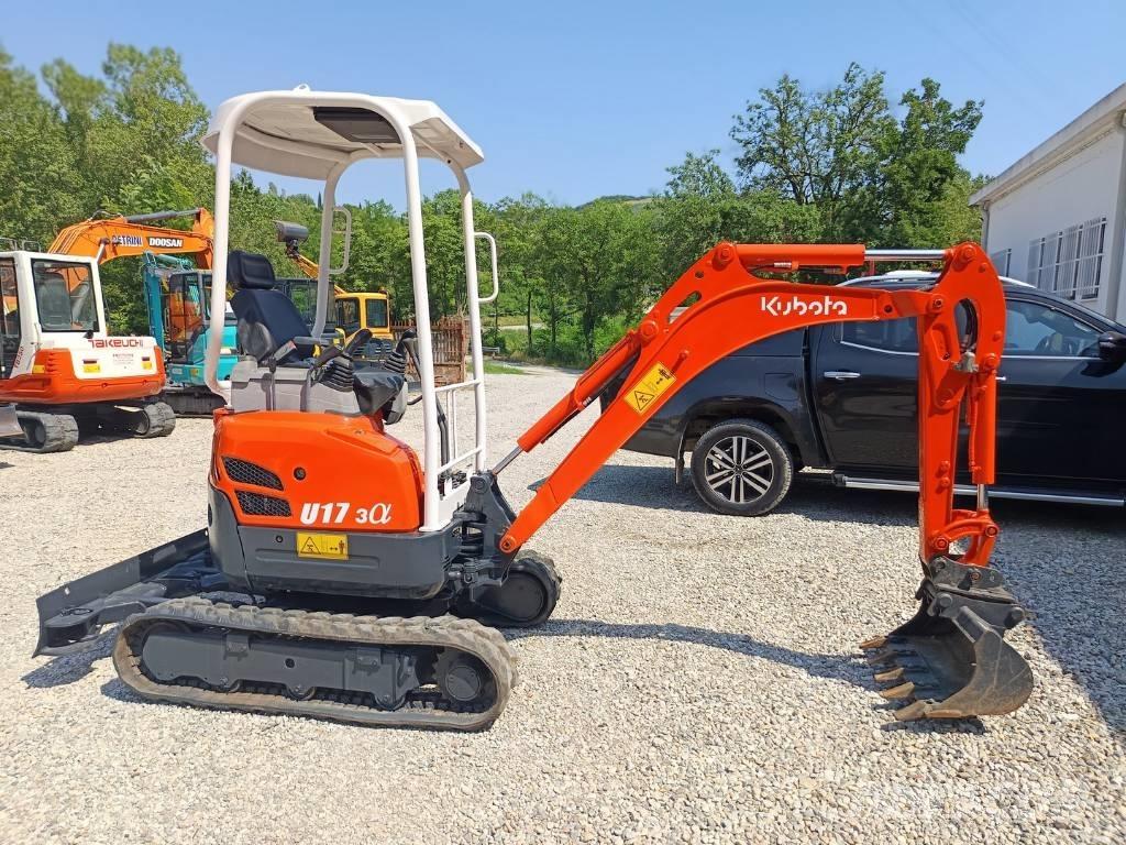 Kubota U 17-3A Mini ekskavatori < 7 t