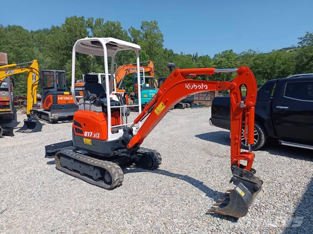 Kubota U 17-3A Mini ekskavatori < 7 t